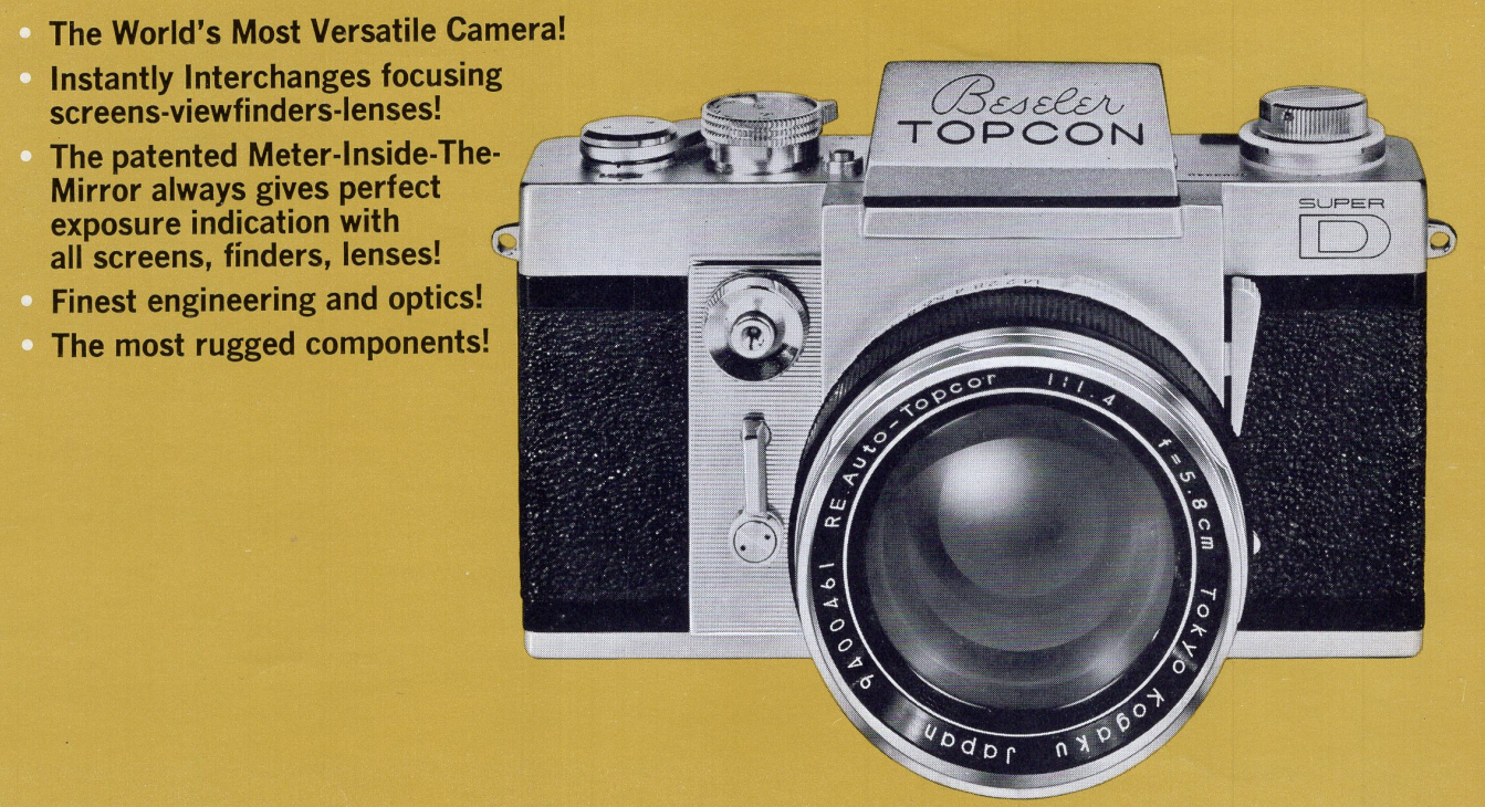 カメラ フィルムカメラ Topcon RE Super/Super D - 678 VINTAGE CAMERAS